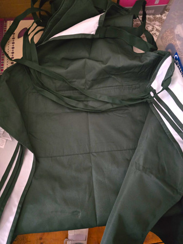 Green white gazebo - &,