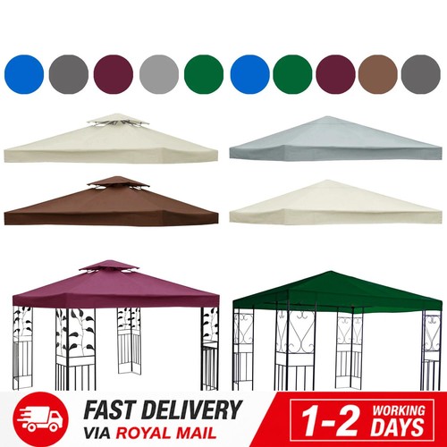 3x3m garden gazebo top cover - 3x3m,