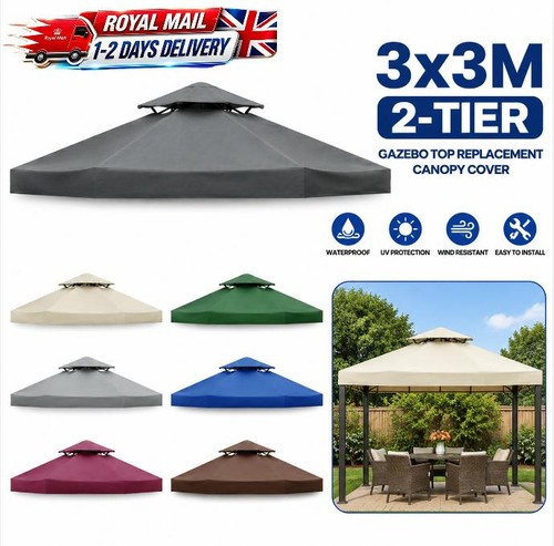 3x3m tier waterproof - 3x3m, gazebo