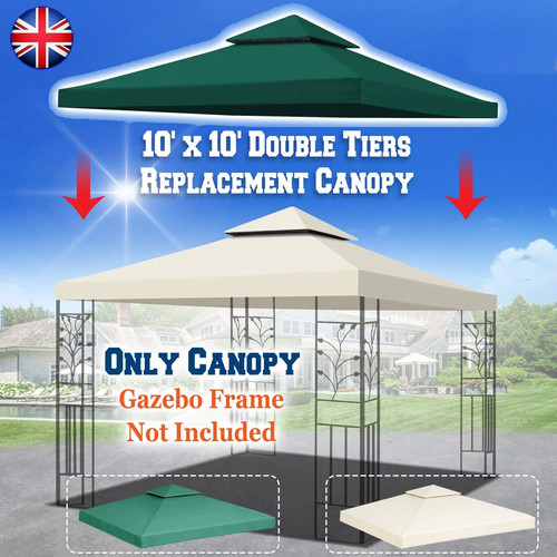 3x3m garden gazebo - 3x3m, cover