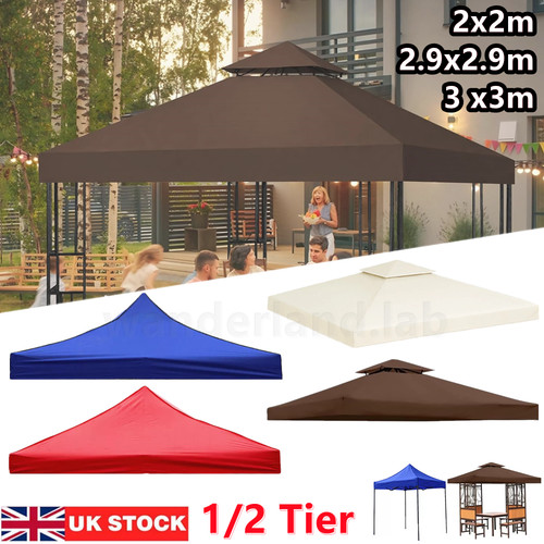 2x2m 3x3m garden gazebo top - 2x2m,