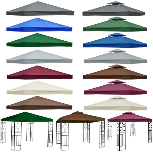 3x3m garden gazebo top cover - 3x3m,
