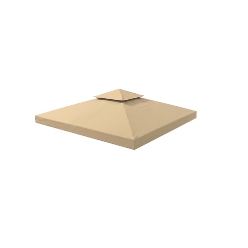 Beige 3x3 gazebo - beige,