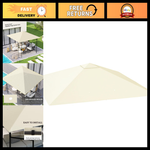 3x3m gazebo canopy replacement - canopy,