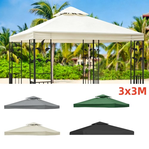 3x3m tier waterproof gazebo - 3x3m, 2-tier